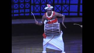 Drumming item by Chithrasena Dance Troupe