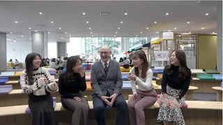 20211224【国際観光ビジネス学科】[リチャード先生 英語インタビュー2021] 在学生から、高校生のみなさんへのメッセージ