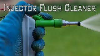 Universal Fuel Injector Flush Cleaner with carb cleaner/Cleaning injectors without expensive tools
