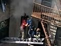 Neighbors come to man's rescue in NYC apartment fire