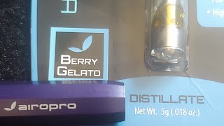 Airopro vape cartridge review