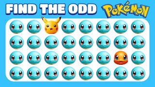 Find the ODD One Out - Pokemon Edition! 20 puzzles
