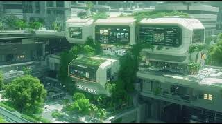 You Won't Believe What AI Just Built in Space in 3020... (Golden + Green + AI Paradise)
