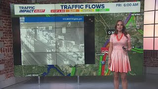 Major delays on I-95 in Fairfax County due to vehicle fire, crash
