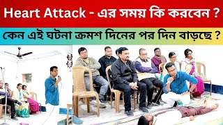 কিভাবে Heart Attack -এর সময় মানুষের প্রাণ বাঁচাবেন l Singhabad Tilasan High School (H.S.) Part - 02