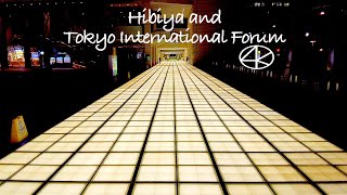 4K Japan,Tokyo From Hibiya to Tokyo International Forum walk