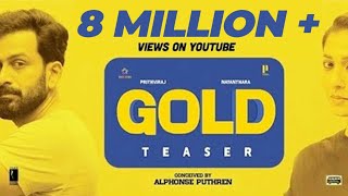 Gold Malayalam Movie Teaser | Prithviraj Sukumaran | Nayanthara | Alphonse Puthren | Ajmal Amir