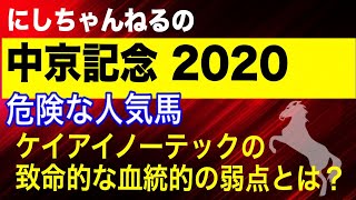 中京記念 2020 危険な人気馬にケイアイノーテックを指名！血統的な弱点とは？