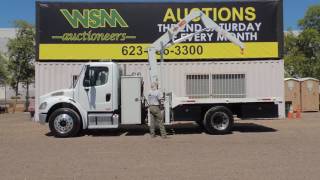 2006 Freightliner MM106042S IMT 5217 6900# Knuckle Boom Truck At Public Auction