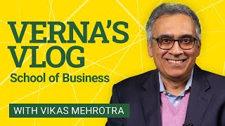 Verna’s Vlog: The Alberta School of Business with Vikas Mehrotra