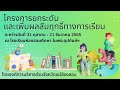 โครงการยกระดับและเพิ่มผลสัมฤทธิ์ทางการเรียน วิชาเคมี 01