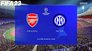 FIFA 23 | Arsenal vs Inter Milan - Champions League UCL - PS5 Gameplay