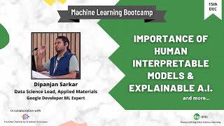 Importance of Human Interpretable models & Explainable A.I