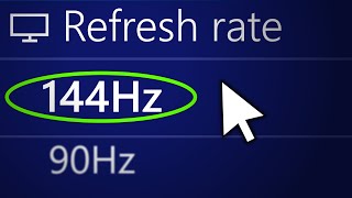 How to Change Monitor Refresh Rate on Windows 10 (Best Settings)