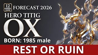Chinese Zodiac Ox 1985 Fortune in 2026: 41 Years Old Yearly Analysis - Success, Wealth and Peace