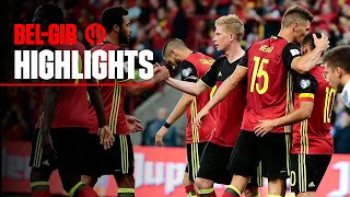 Belgium 9-0 Gibraltar | Bicycle kick Witsel | #REDDEVILS | #WorldCup​ 2018 Qualifiers