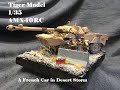 AMX-10RC Tank Destroyer Tiger Model 1/35: Painting, Making a Landscape and Figures