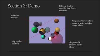Multi-threaded Ray Tracing + Shadows: A Presentation