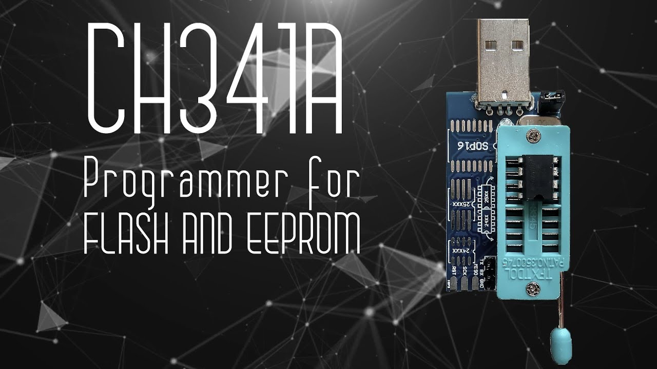 How To Use Ch341a Programmer Youtube