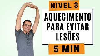 MELHOR AQUECIMENTO MUSCULAR PARA INICIANTES | Nível 3