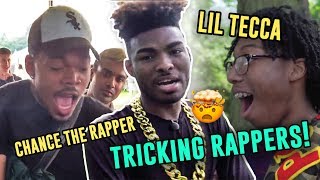 Jibrizy Tricks EVERY Rapper! Street Magic On Lil Tecca, Chance The Rapper, Lil Mosey & More 😱