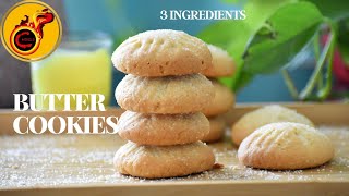 3 Ingredients Cookies | Easy Butter Biscuits |No Egg Biscuits | എളുപ്പത്തിൽ ഒരു  ബിസ്ക്കറ്റ് |Ep:998