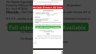 Myv3ads Directors AB Order 8.1.25 #mhikingmaker #mhiallinone