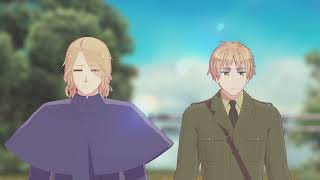 Heart Dance  【HETALIA MMD】 FrUK/UKFr