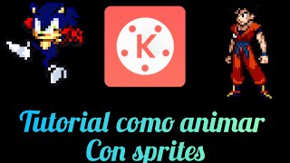 Tutorial como animar con sprites|kinemaster|parte #1|