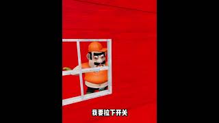 ROBLOX游戏：塔米变成绿色班班，和索尼克一起逃离警局 #018