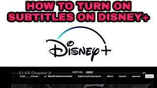 How to Find and Set Subtitles on DISNEY PLUS | How To Change Language Android, Roku Fire TV