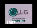 GoldStar LG logo history 1992-2016 in Lost Effect