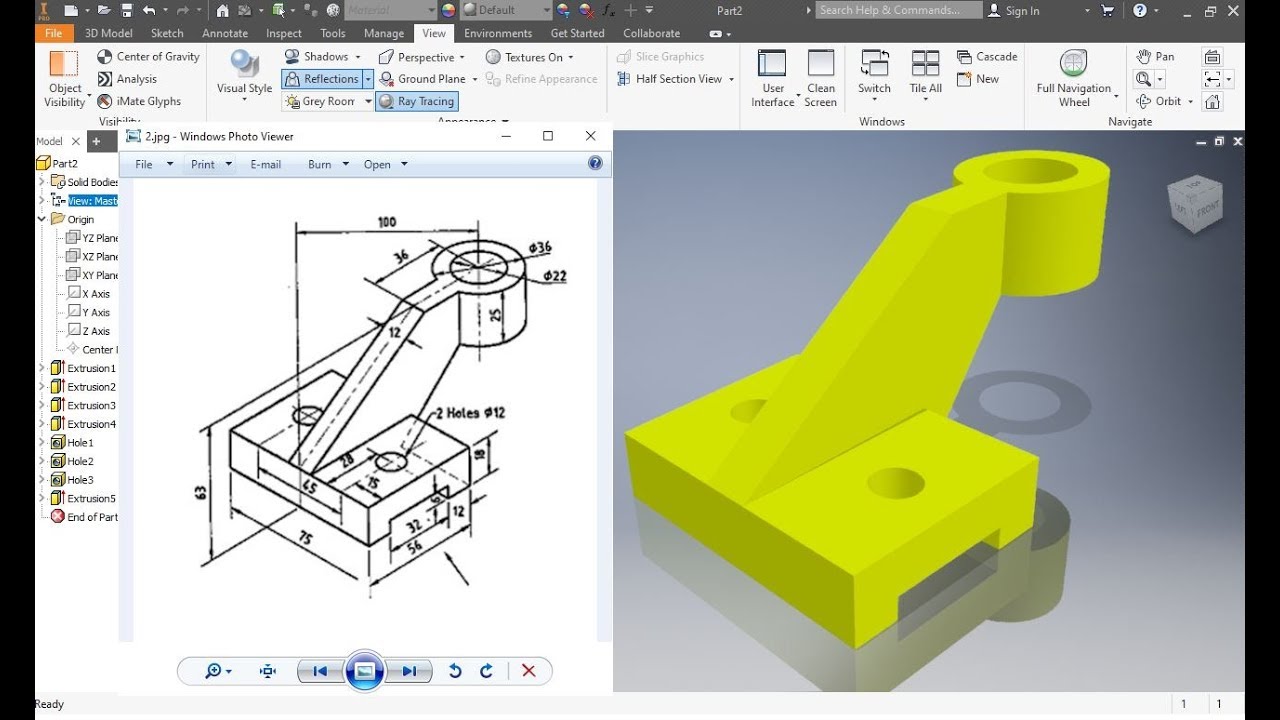 Autodesk Inventor Tutorials For Beginners Taiaevil Autodesk Inventor Tutorials For Beginners Taiaevil