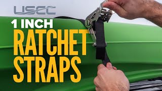 The Best 1-Inch Ratchet Straps for Cargo – Premium Quality with Colorfast Webbing | US Cargo Control