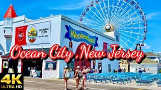 Ocean City , New Jersey 🇺🇸 Boardwalk Walking Tour