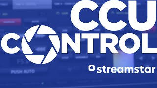 CCU - JVC STREAMING CAMERAS CONTROL OVER IP - Streamstar tutorial