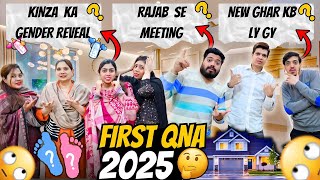 First QnA 2025 | Rajab Se Meeting | New Ghar Kab Le Rahe? | Kinza Ka Gender Reveal| Asfas Family 2.0