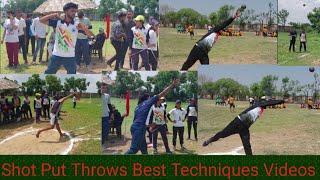 Shot Put Throws Best Techniques Videos Abvp Sports Competition Chhalesar Campus Agra /DBRAU AGRA