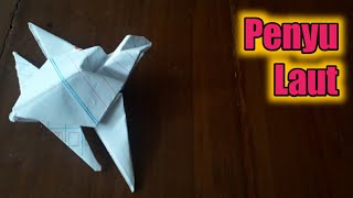Origami hewan - Membuat penyu menggunakan kertas