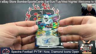 2024 Panini Spectra Football Pick Your Team #1 4 Box Half Case Break 2 23 25