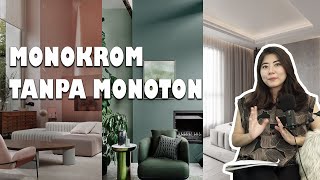 TIPS INTERIOR MONOKROM TANPA TERASA MONOTON!