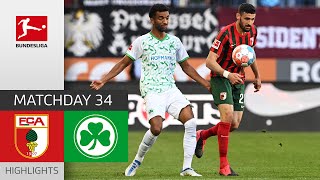 FC Augsburg - Greuther Fürth 2-1 | Highlights | Matchday 34 – Bundesliga 2021/22
