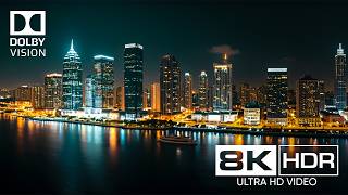 Aerial Views of the Most Beautiful Cities 8K HDR Video  | 8K Ultra HD Journey