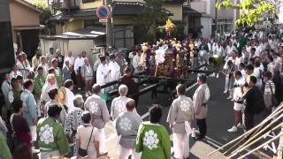 平成26年　千葉市中央・登渡神社例大祭　神輿渡御=登戸二丁目