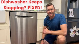 Bosch 800 Dishwasher Stops Mid-Cycle? Quick Fix!