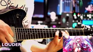 XLEZZY | Roselia - LOUDER (Guitar Cover)