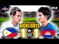 AZKALS CLUTCH GOAL! | Philippines vs Cambodia Highlights | SEA Games 2023 Cambodia