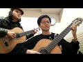 tat sir zenki ng guitar duet the first noel feat. alice leung