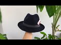 mã số fedoraxk 85 mũ nón phớt fedora chất liệu nỉ dạ thẬt 100% cao cấp cho trung niên lớn tuổi