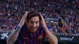 Lionel Messi vs. Valencia CF (A) La Liga 07-10-2018 ᴴᴰ 720p másolata